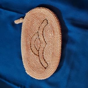 💖 Vintage 1940's-50's Pearl clutch